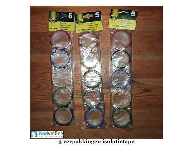 3 verpakkingen isolatietape (doos-q) - afbeelding 3 van  3