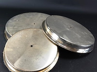 3 verzilverde etagiereetages - afbeelding 5 van  5