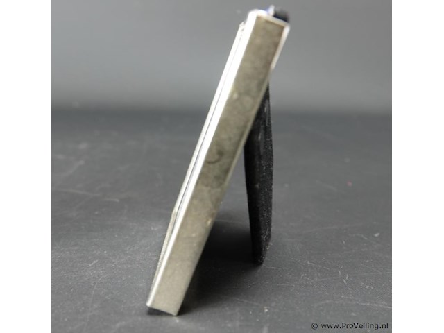 3 verzilverde fotolijstjes - afbeelding 2 van  5