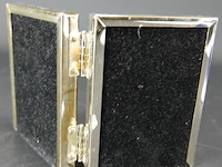 3 verzilverde fotolijstjes - afbeelding 3 van  5