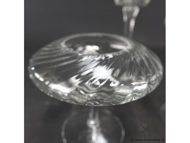 3 vintage kristallen kaarsenhouders - afbeelding 4 van  5