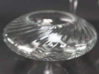 3 vintage kristallen kaarsenhouders - afbeelding 4 van  5