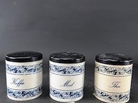 3 voorraadpotten met inhoud - afbeelding 1 van  5