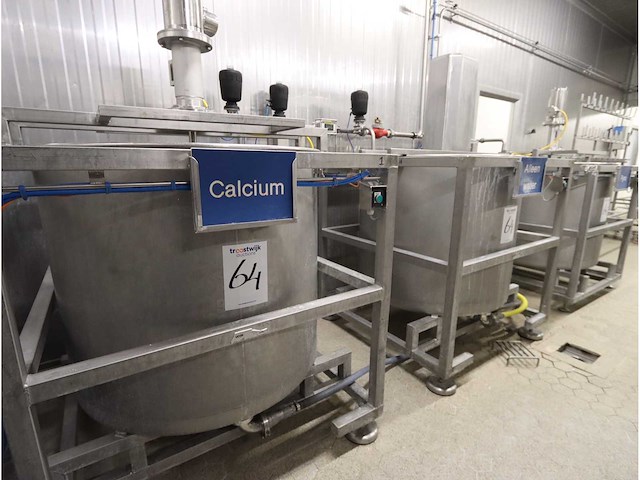 3-voudige mengketel opstelling - afbeelding 2 van  8