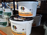 3 x 10 liter latex, caparol, ral 9010 - afbeelding 1 van  6