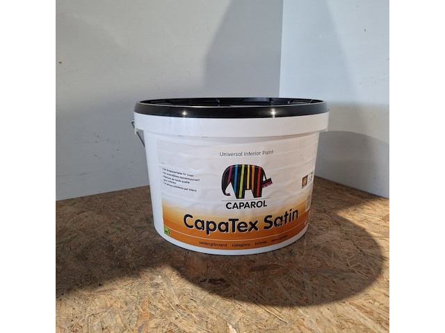 3 x 10 liter latex, caparol, ral 9010 - afbeelding 2 van  6