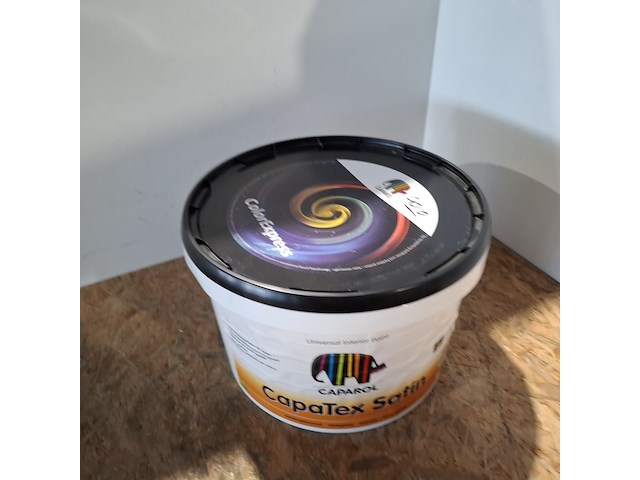 3 x 10 liter latex, caparol, ral 9010 - afbeelding 3 van  6