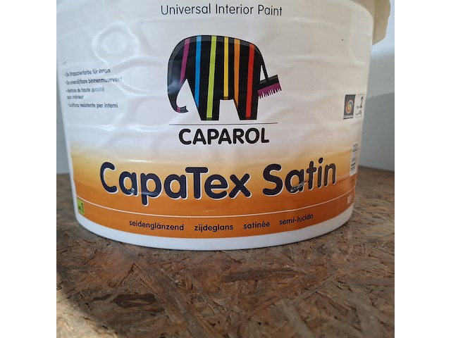 3 x 10 liter latex, caparol, ral 9010 - afbeelding 4 van  6