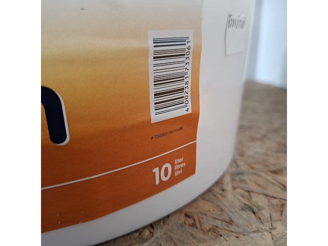 3 x 10 liter latex, caparol, ral 9010 - afbeelding 5 van  6
