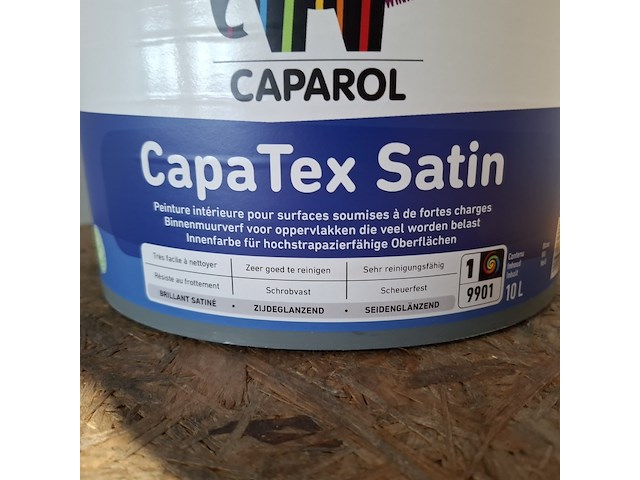 3 x 10 liter latex, caparol, ral 9010 - afbeelding 4 van  6
