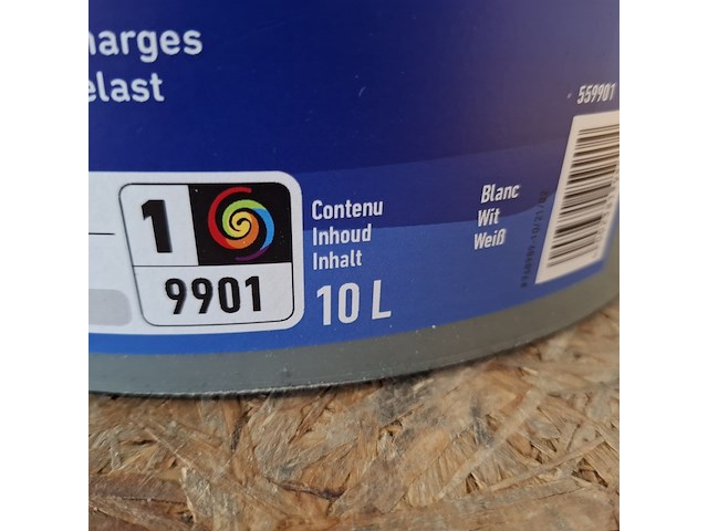 3 x 10 liter latex, caparol, ral 9010 - afbeelding 5 van  6