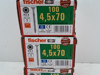 3 x 100 fischer schroeven - afbeelding 5 van  5