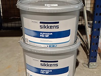 3 x 12,5 liter en 1 x 10 liter latex, sikkens, alphadur, wit - afbeelding 2 van  3