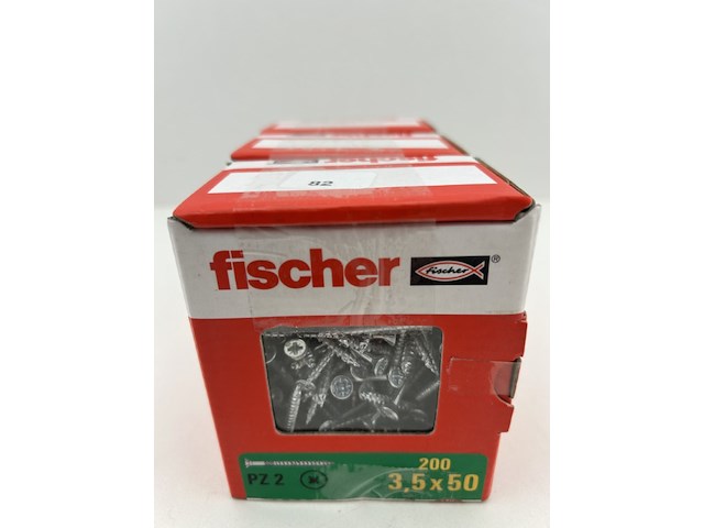 3 x 200 fischer schroeven - afbeelding 3 van  5