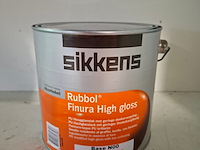 3 x 2,5 liter hoogglanslak, sikkens, finura high gloss, monumentengroen/n0.15.10 - afbeelding 2 van  4