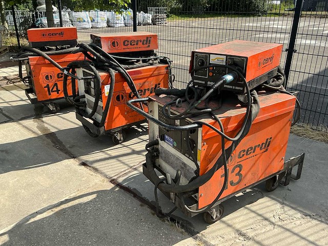 3 x cerdi belfius elektrode lasapparaat - afbeelding 1 van  22