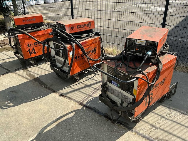 3 x cerdi belfius elektrode lasapparaat - afbeelding 12 van  22