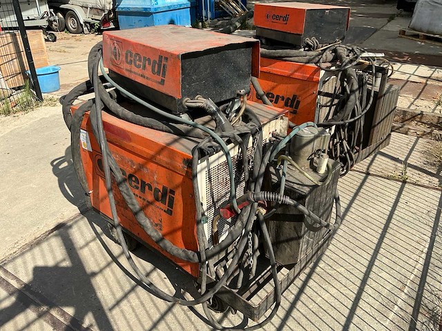 3 x cerdi belfius elektrode lasapparaat - afbeelding 22 van  22