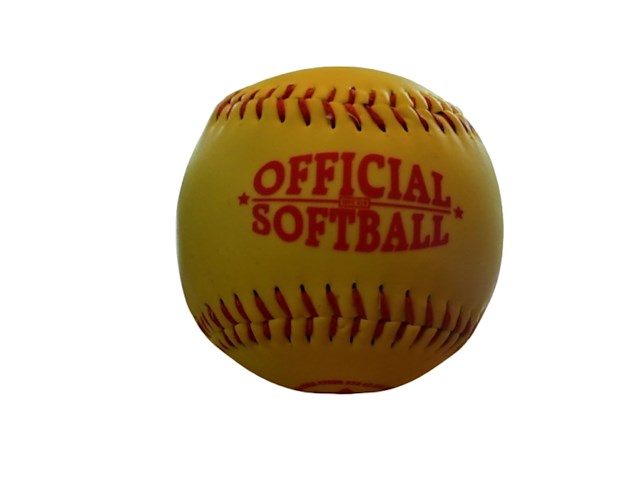 3 x honkbal – geel - afbeelding 1 van  3