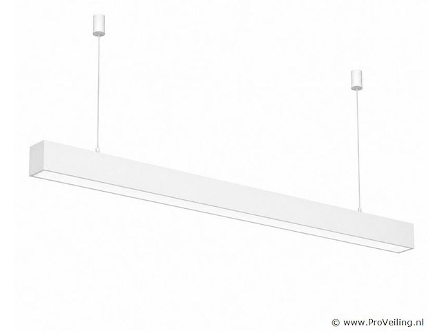 3 x led lineaire hanglamp 40w – 3cct instelbaar - wit – innova3-40 3cct - afbeelding 2 van  5
