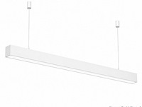 3 x led lineaire hanglamp 40w – 3cct instelbaar - wit – innova3-40 3cct - afbeelding 2 van  5