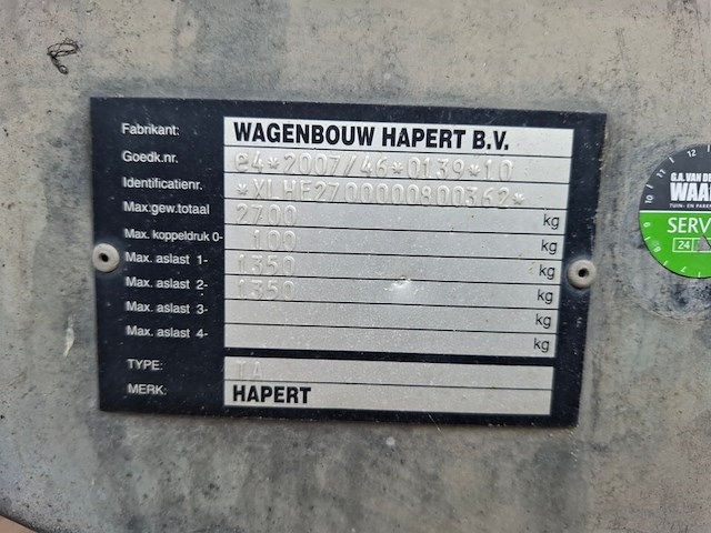 3-zijdige kipper, hapert, e, 2017 - afbeelding 15 van  16