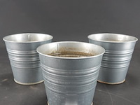 3 zinken bloempotten - afbeelding 1 van  5