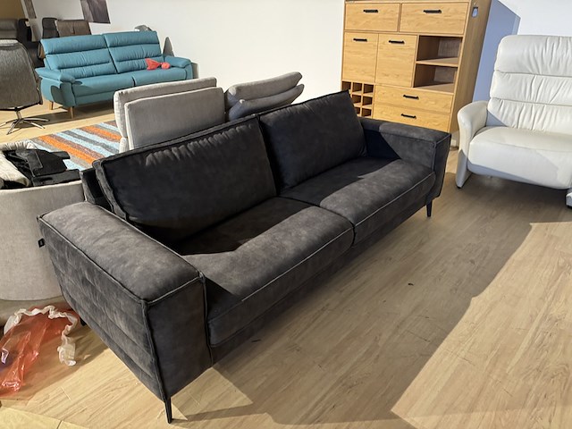 3-zits bank, antraciet - afbeelding 4 van  5