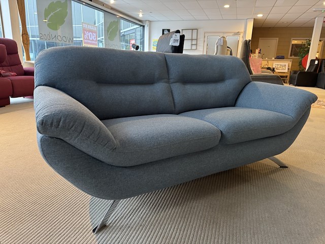 3-zits bank, blauw - afbeelding 2 van  5