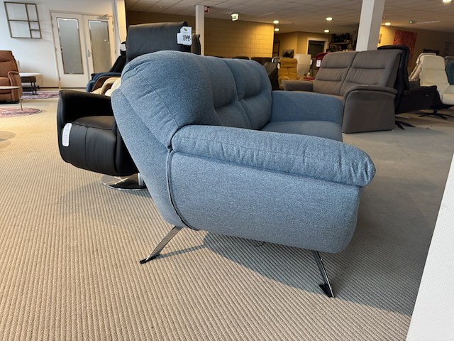 3-zits bank, blauw - afbeelding 3 van  5