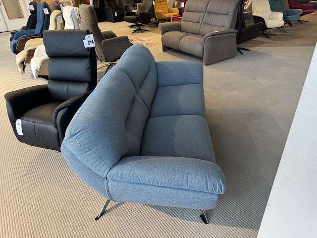 3-zits bank, blauw - afbeelding 4 van  5