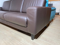 3-zits bank, bruin/taupe - afbeelding 3 van  5