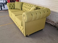 3-zits bank chesterfield, bahama, groen - afbeelding 3 van  10