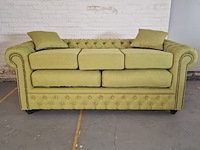 3-zits bank chesterfield, bahama, groen - afbeelding 10 van  10
