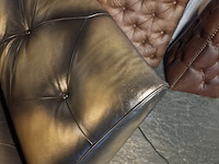 3-zits bank chesterfield, chesterfield, goud - afbeelding 5 van  7