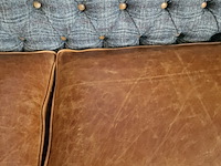 3-zits bank chesterfield, geranium, grijs - afbeelding 6 van  6