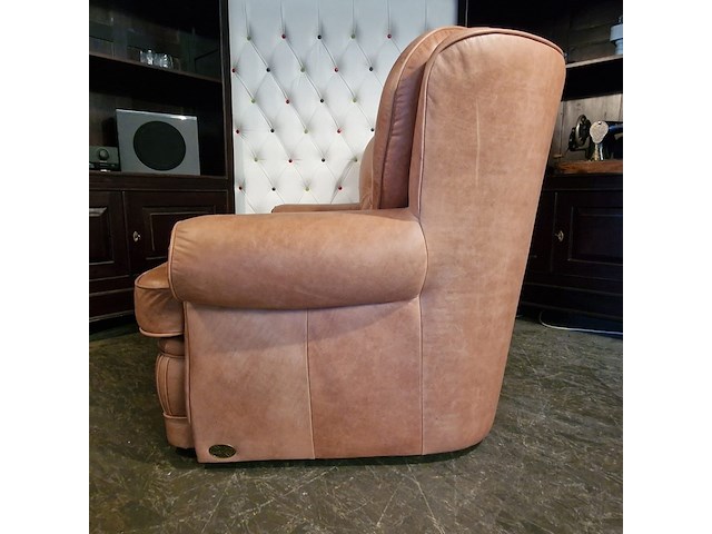 3-zits bank chesterfield, haeck, zalm - afbeelding 3 van  6