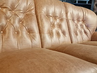 3-zits bank chesterfield, haeck, zalm - afbeelding 4 van  6