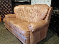 3-zits bank chesterfield, haeck, zalm - afbeelding 6 van  6