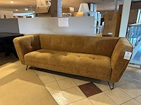3-zits bank, goudkleurig - afbeelding 3 van  5