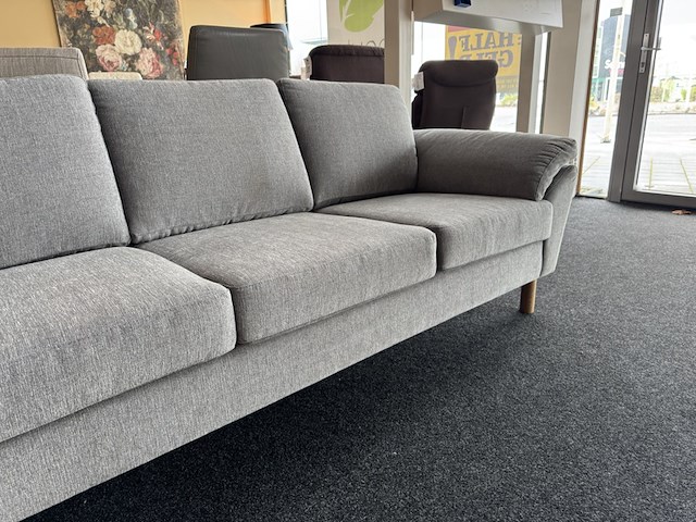 3-zits bank, grijs - afbeelding 4 van  5