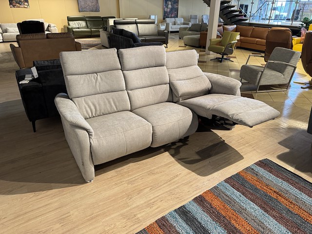 3-zits bank, grijs - afbeelding 3 van  5