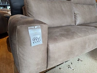 3-zits bank sitdesign, licht bruin / taupe - afbeelding 2 van  8