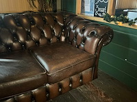3-zits chesterfield bank - afbeelding 3 van  6