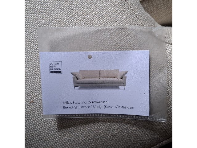 3-zits design bank, dutch new design, lefkas - afbeelding 8 van  8