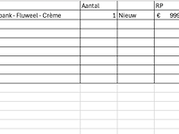 3-zitsbank micadoni, jodie, crème - afbeelding 6 van  6