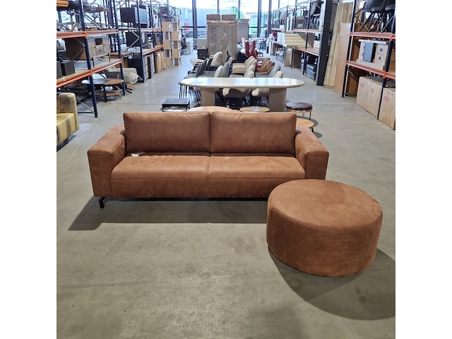 3-zitsbank, starfurn, cognac, 2024 - afbeelding 2 van  5