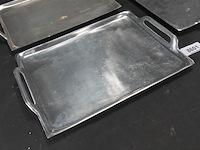 3 zware verzilverde schalen - afbeelding 4 van  5