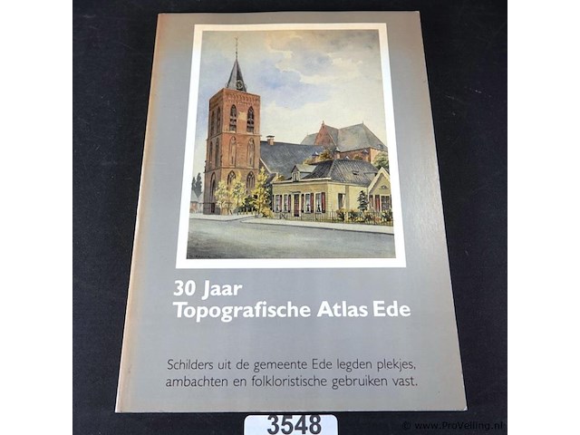 30 jaar topografische atlas ede - afbeelding 1 van  5