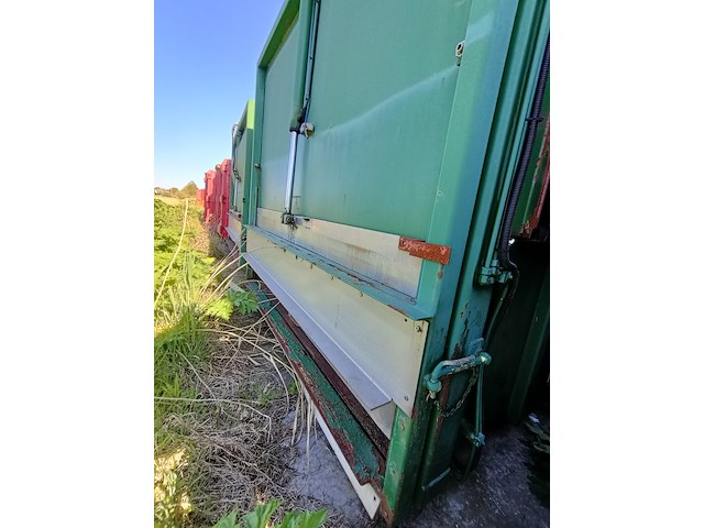 30 m³ haakarm afzetcontainer, bruns, as 6522, groen, 2014 - afbeelding 2 van  11